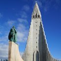 Hallgrímskirkja church in Reykjavik
