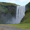 Early morning at the grand Skogafoss and the start of the most amazing waterfall hike...