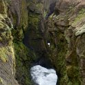 Non-stop incredible views into the maelstrom of the river gorge above Skogafoss.