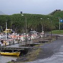 Harbor and puffin colony along the Borgarfjörður Eystri.