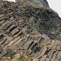 Fantastic basalt columns in the Jökulsárgljúfur gorge.