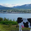 Approaching the beautiful little town (well, second largest city in Iceland) of Akureyri.
