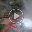 A few seconds of video from the geothermal site, Deildartunguhver.