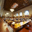 Gorgeous reading room inside the New York Public Library