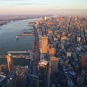 Sunset view from One World Observatory