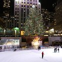 Christmas tree and ice skating at Rockefeller Center