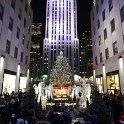 Christmas tree and angels at Rockefeller Center