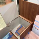 Bench seat / toilet cabinet