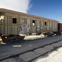 An abandoned train near the Chilean/Bolivian border and Estacion Avaroa