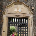 Entering Rheinstein Castle gate