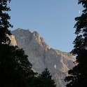 Looking up at Zugspitze