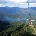 Riding the Eibsee-Zugspitze cable car