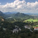 The view from Neuschwanstein Castle