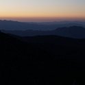 Pre-dawn, looking towards Nevada
