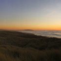Sunset in the dunes near Bodega Bay