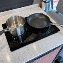 Two burner induction cooktop