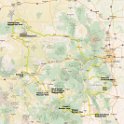 Colorado road trip map