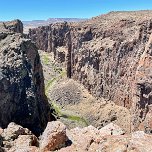 Overlook of Thousand Creek Gorge in northern Nevada