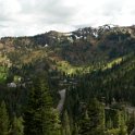 Alpine Meadows ski resort from Five Lakes trail