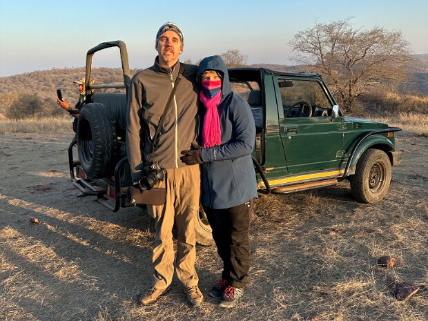 Ranthambore Looking for tigers in Ranthambore National Park, also Tribal Women Craft store