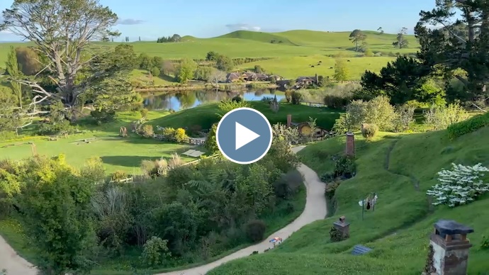 The Hobbiton Movie Set - October 2024