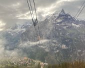 IMG_6183 Riding cable car up to Schilthorn