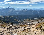 IMG_2442 Mt. Adams and Mt. St. Helens visible in the distance