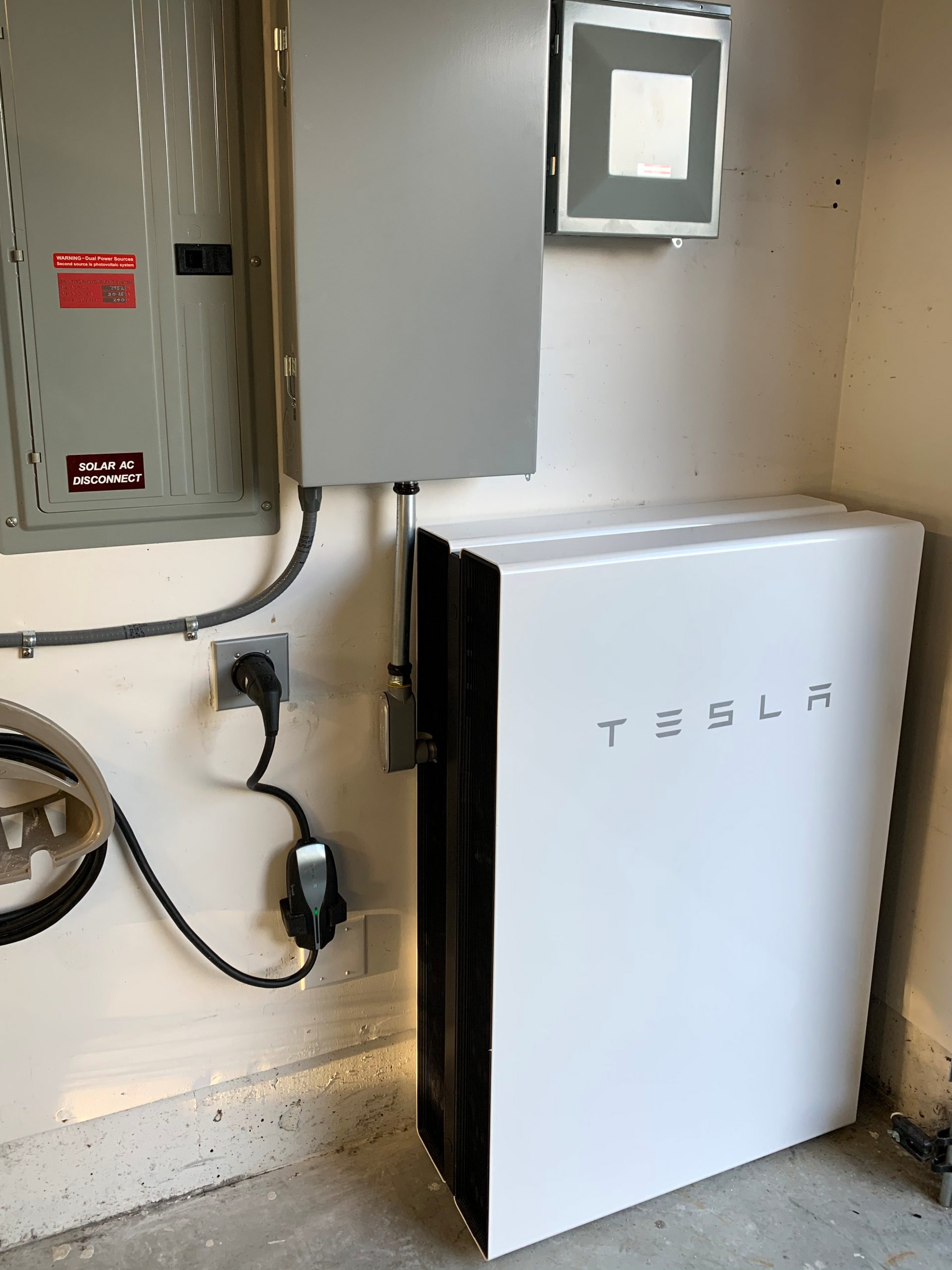 Tesla Powerwalls Installed